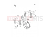 Radiator - Kawasaki KX450F (KX450FCF) 2012