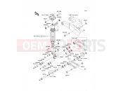 Rear Suspension - Kawasaki KX450F (KX450FCF) 2012
