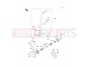 KAWASAKI 2012 Kickstarter Mechanism