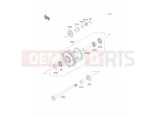 Front Hub - Kawasaki KX65 (KX65ADF) 2013