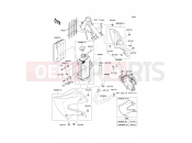 KAWASAKI 2014 Radiator