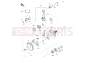 Crankshaft/Piston(s) - Kawasaki KX85 (KX85CFF) 2015