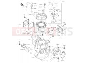 Cylinder Head/Cylinder - Kawasaki KX85 (KX85CHF) 2017