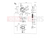 KAWASAKI KX80 (KX80-P3) Carburetor