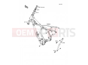 KAWASAKI KX80 (KX80-P3) Frame