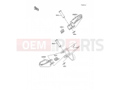 KAWASAKI KX80 (KX80-P3) Footrests