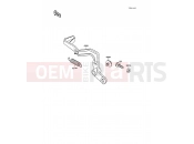 KAWASAKI KX80 (KX80-P3) Brake Pedal