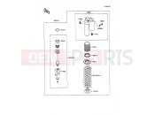 KAWASAKI KX80 (KX80-P3) Shock Absorber(s)