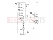 KAWASAKI KX80 (KX80-P3) Rear Master Cylinder