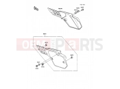 KAWASAKI KX80 (KX80-P3) Side Covers