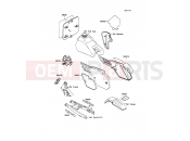 KAWASAKI KX80 (KX80-P3) Labels