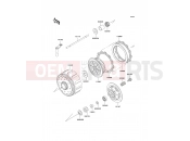 Clutch - Kawasaki KX500 (KX500-E4) 1992