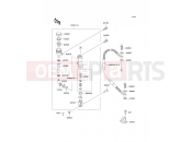 Rear Master Cylinder - Kawasaki KX500 (KX500-E4) 1992