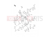 Frame Fittings - Kawasaki KX500 (KX500-E9) 1997