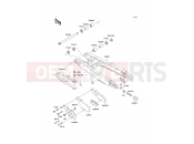 Swingarm - Kawasaki KX500 (KX500-E9) 1997