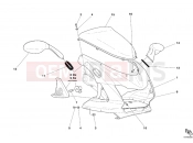 DUCATI Sporttouring ST3 S ABS COWLING » PLASTICS