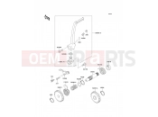 Kickstarter Mechanism - Kawasaki KX100 (KX100-C3) 2000