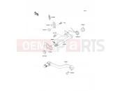 Gear Change Mechanism - Kawasaki KX100 (KX100-C3) 2000