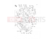 Crankcase - Kawasaki KX100 (KX100-C3) 2000