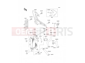 Radiator - Kawasaki KX100 (KX100-C3) 2000