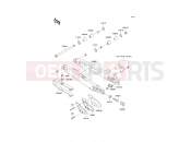 Swingarm - Kawasaki KX100 (KX100-C3) 2000