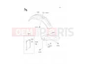 Fenders - Kawasaki KX100 (KX100-C3) 2000