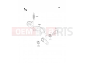 Brake Pedal - Kawasaki KX100 (KX100-C3) 2000