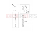 Shock Absorber(s) - Kawasaki KX100 (KX100-C3) 2000