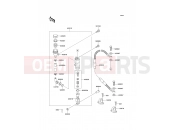 Rear Master Cylinder - Kawasaki KX100 (KX100-C3) 2000