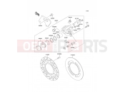 Rear Brake - Kawasaki KX100 (KX100-C3) 2000