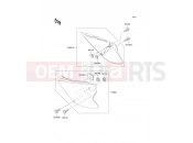 Side Covers - Kawasaki KX100 (KX100-C3) 2000