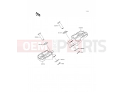 KAWASAKI 2000 Footrests