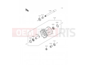 KAWASAKI 2000 Front Hub