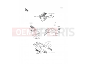 KAWASAKI 2000 Labels