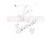 Kickstarter Mechanism - Kawasaki KX65 (KX65-A1) 2000