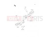 Footrests - Kawasaki KX65 (KX65-A1) 2000