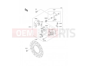 Front Brake - Kawasaki KX65 (KX65-A1) 2000