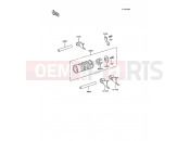 KAWASAKI 1987 Gear Change Drum/Shift Fork(s)