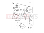 KAWASAKI 1987 Fuel Tank
