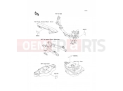 KAWASAKI KAZER (AN110-D2) Labels