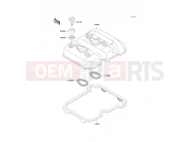Cylinder Head Cover - Kawasaki KLE250 (KLE250-A5) 2000
