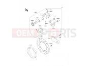 Rear Brake - Kawasaki KLE250 (KLE250-A5) 2000