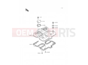 Cylinder Head Cover - Kawasaki KLE500 (KLE500-A10) 2000