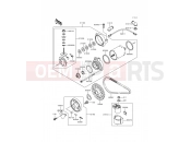 Starter Motor - Kawasaki KLE500 (KLE500-A10) 2000
