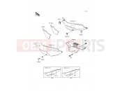 Side Covers/Chain Cover - Kawasaki KLE500 (KLE500-A10) 2000