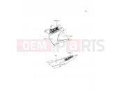Decals(Red/Gray) - Kawasaki KLE500 (KLE500-A10) 2000