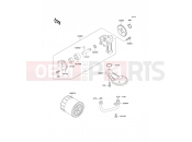 Oil Pump - Kawasaki GPZ500S (EX500-E9) 2002