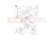 Starter Motor - Kawasaki GPZ500S (EX500-E9) 2002