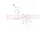 Fenders - Kawasaki GPZ500S (EX500-E9) 2002