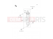 Shock Absorber(s) - Kawasaki GPZ500S (EX500-E9) 2002